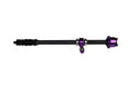 AFCO Racing Products 37304 Adjustable Steering Column, 22.5 to 32 Inches Length, Aluminum, Black Finish, 3/4-20 Spline