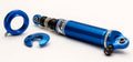 AFCO Racing Products 3850BG Big Gun Series TwinTube Aluminum Shock Absorber, 12 Inch Compressed, 16.92 Inch Extended, Double Adjustable, Blue Anodized Finish