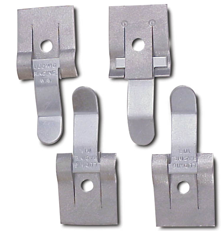 AFCO Racing Products AFC50401 Panel Clips Set of 4, 0.188 Inch Hole Diameter Steel