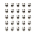 AFCO Racing Products Shock Fill Port Set 5/16 Inch Thread Steel Natural Finish 25 Pieces