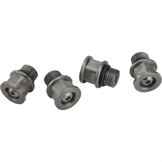 AFCO Racing Products Fill Port 55000079310-4, 5/16 Inch Non-Schrader Universal Steel Set of 4