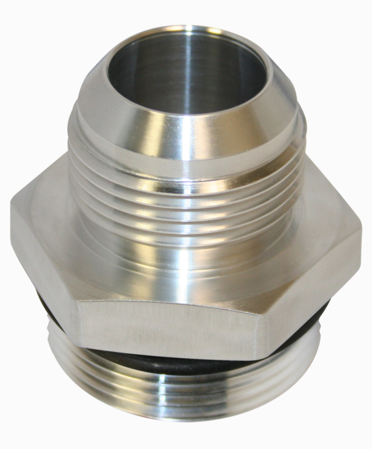 AFCO RACING PRODUCTS AFC80072 Aluminum 20 AN Male O-Ring to 16 AN Male Straight Adapter Fitting