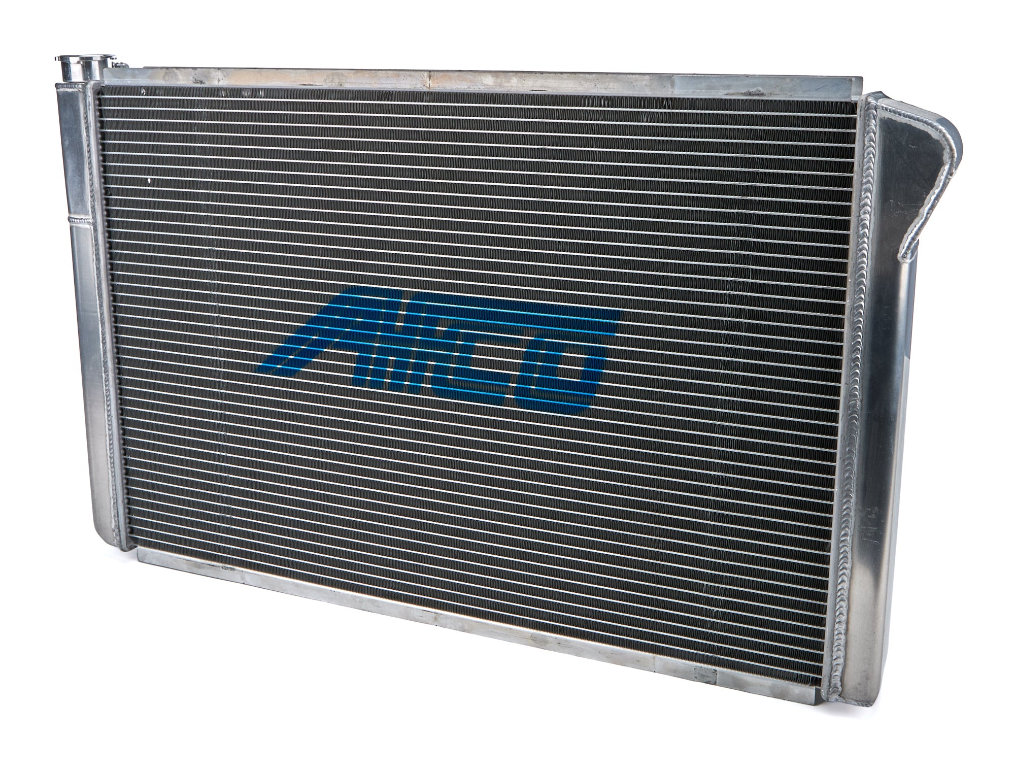 AFCO Racing Products 80102N-U Radiator, 31 Inch Width x 19 Inch Height, Aluminum, Driver Side Inlet, Passenger Side Outlet