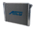 AFCO Racing Products 80103N-U Radiator, 26 Inch Wide x 19 Inch High, Aluminum, Driver Side Inlet, Passenger Side Outlet