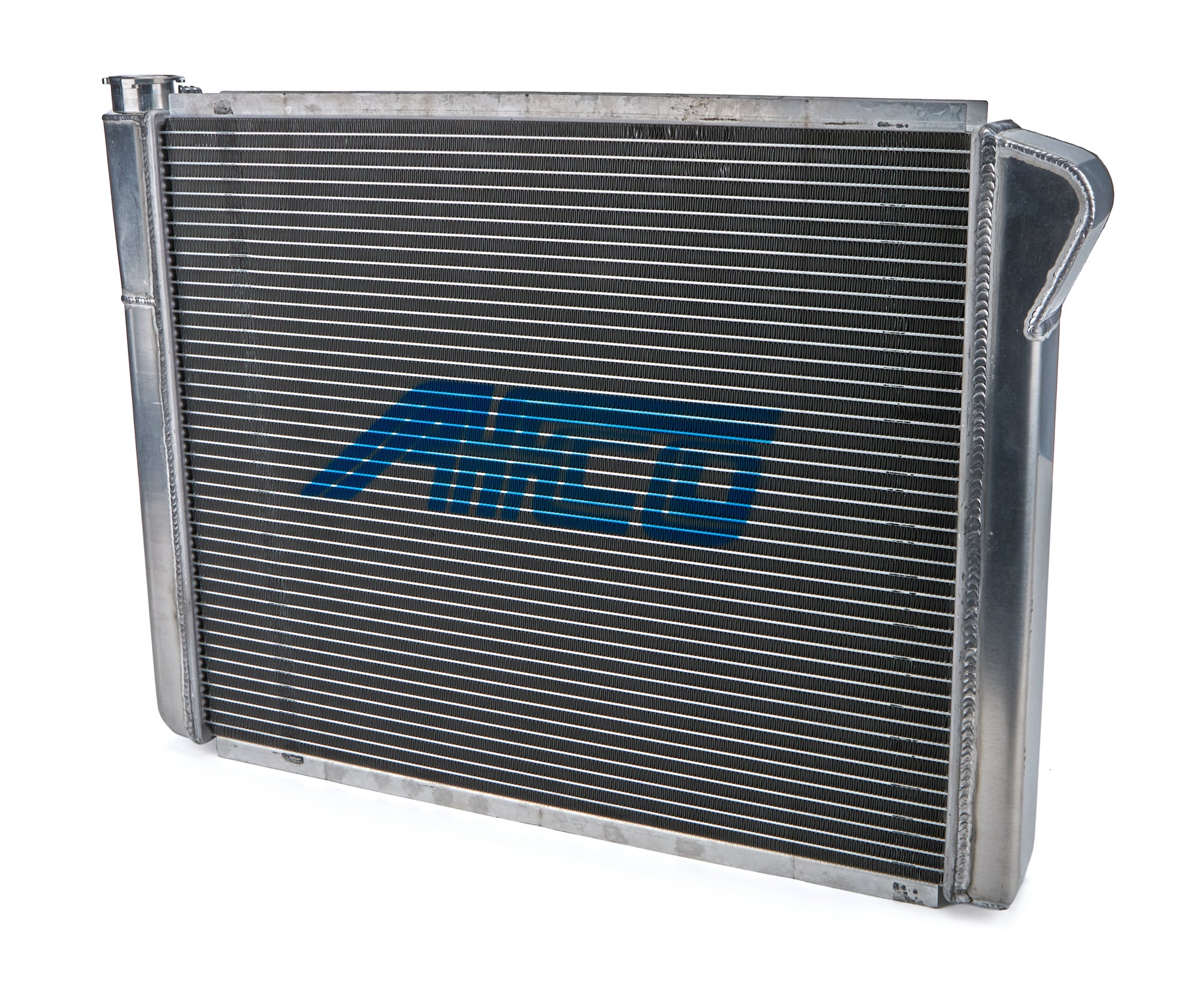AFCO Racing Products 80103N-U Radiator, 26 Inch Wide x 19 Inch High, Aluminum, Driver Side Inlet, Passenger Side Outlet