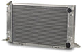 AFCO Racing Products Radiator 80104N for Volkswagen Scirocco, 21.5 Inch Width, 12.625 Inch Height, Aluminum, Passenger Side Inlet and Outlet