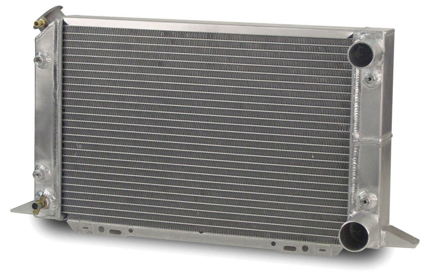 AFCO Racing Products Radiator 80104N for Volkswagen Scirocco, 21.5 Inch Width, 12.625 Inch Height, Aluminum, Passenger Side Inlet and Outlet