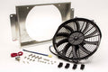 AFCO Racing Products 80104NFAN Electric Cooling Fan Kit with 12-Inch Puller Fan, Aluminum Shroud, and 1155 CFM Airflow