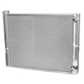 AFCO Racing Products 80185NDP-U Dual Pass Aluminum Radiator with Passenger Side Inlet and Outlet, 27.5 Inch Width
