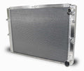 AFCO Racing Products Radiator DBL Pass 27.5 Inch x 18 Inch Aluminum with Passenger Side Inlet and Outlet