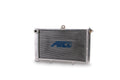 AFCO Racing Products 80207 Micro / Mini Sprint Aluminum Radiator, 21 Inch Width, 12 Inch Height, Dual Pass, Satin Finish, Cage Mount