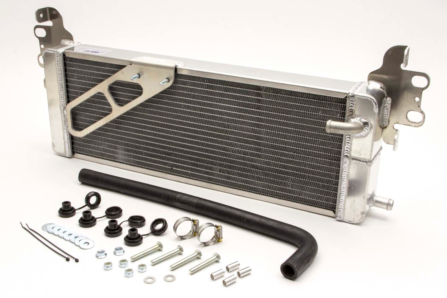 AFCO Racing Products 80280NDP Heat Exchanger for 2007-2013 Shelby GT500, Dual Passenger Side, Aluminum, Natural Finish