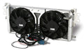 AFCO Racing Products 80280PRO Heat Exchanger for Ford Mustang GT500 with Fans and Aluminum Construction