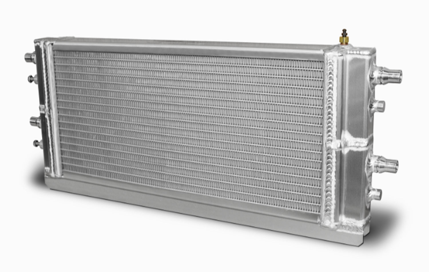AFCO Racing Products 80294NDP Heat Exchanger for Chevrolet Corvette C7 Z06, Dual Pass, Aluminum, 17.75 x 8.5 x 2.125 Inches