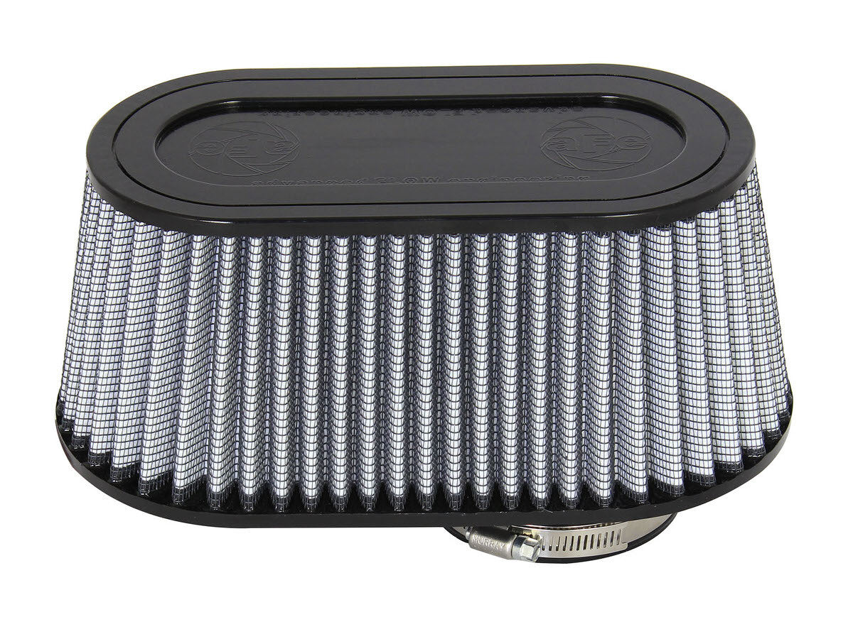 AFE Power 21-90035 Magnum FLOW Pro Dry S Replacement Air Filter, Conical, 11 Inch Base, 9.5 Inch Top, 5 Inch Tall, Synthetic Material, White Finish