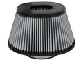 AFE Power Magnum FLOW Pro DRY S Air Filter Element, Clamp-On, Conical, 7 Inch Base Diameter, 6.75 Inch Top Diameter, 5.75 Inch Tall, White Synthetic Material