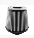 AFE Power 21-91044 Magnum FLOW Pro Dry S Air Intake Filter, 9 x 7.5 Inch Conical Clamp-On Design, Synthetic White Material