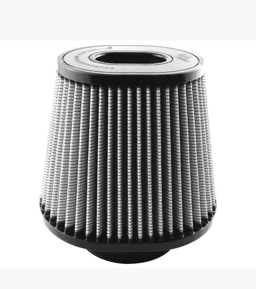 AFE Power 21-91044 Magnum FLOW Pro Dry S Air Intake Filter, 9 x 7.5 Inch Conical Clamp-On Design, Synthetic White Material