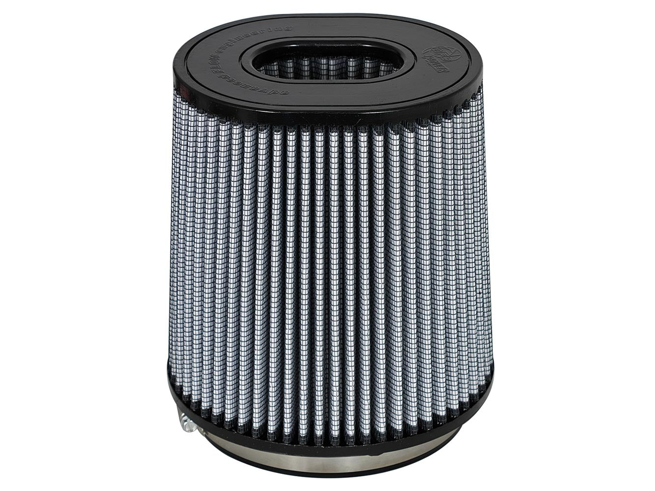 AFE Power Magnum FLOW Pro Dry S Air Filter Element 21-91053, Clamp-On, Conical, 7.5 Inch Base Diameter, 8 Inch Tall, Synthetic Filtration