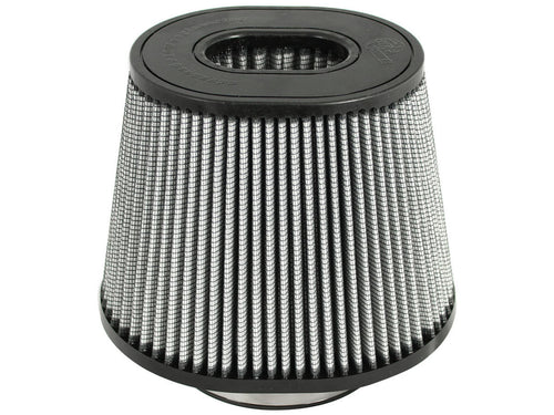 AFE Power 21-91064 Magnum FLOW Pro DRY S Replacement Air Filter, Clamp-On, Conical, 9 Inch Base Diameter, 6.75 Inch Top Diameter, 7 Inch Tall, Synthetic Material, White