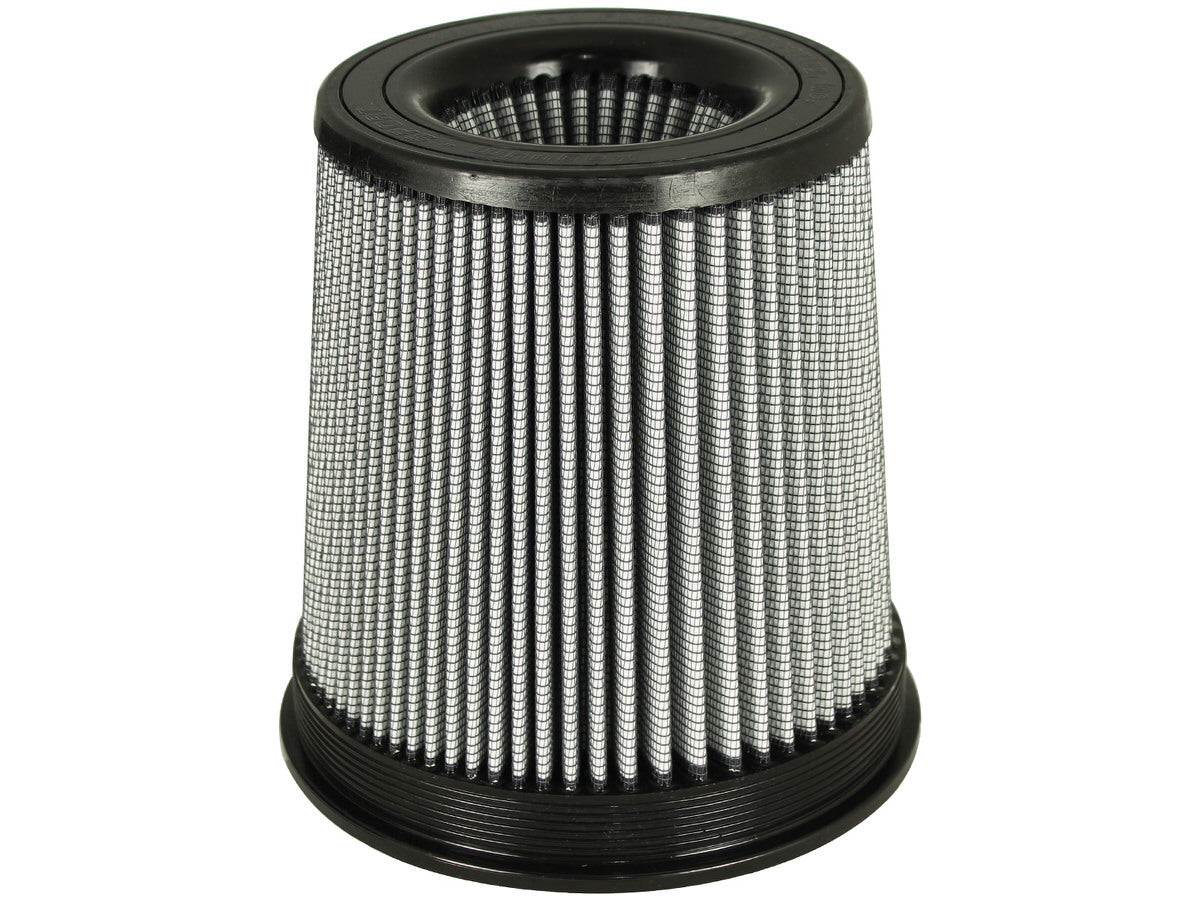 AFE Power 21-91072 Magnum FLOW Pro Dry S Air Filter Element, Clamp-On, Conical, 8 Inch Base, 7 Inch Top, 5 Inch Flange, 9 Inch Tall, Synthetic Material, White