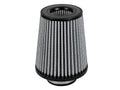 AFE Power 21-91078 Magnum Flow Pro Dry S Air Filter Element, Clamp-On, Conical, 6-Inch Base, 4.5-Inch Top, 3.5-Inch Flange, 7-Inch Tall, Synthetic Material, White