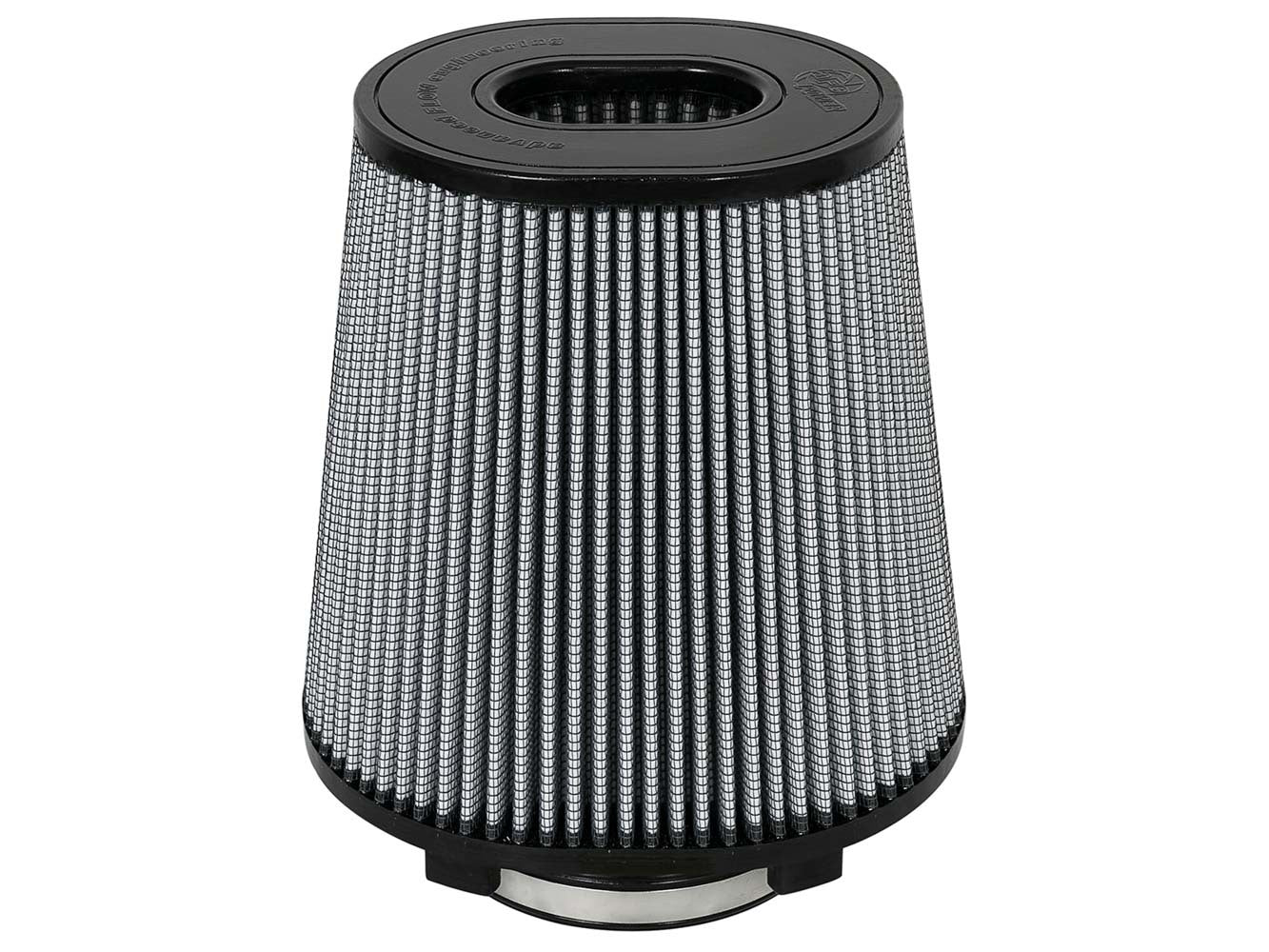 AFE Power 21-91120 Magnum FLOW Pro Dry S Air Filter Element, 9 Inch Length, Clamp-On, Conical Design, Synthetic Material, White Finish