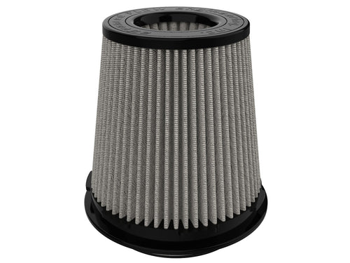 AFE Power 21-91144 Magnum FLOW Pro Dry S Air Filter Element, Clamp-On, Conical, 6 Inch Base, 4.5 Inch Top, 4.5 Inch Flange, 6 Inch Tall, Synthetic Material, White