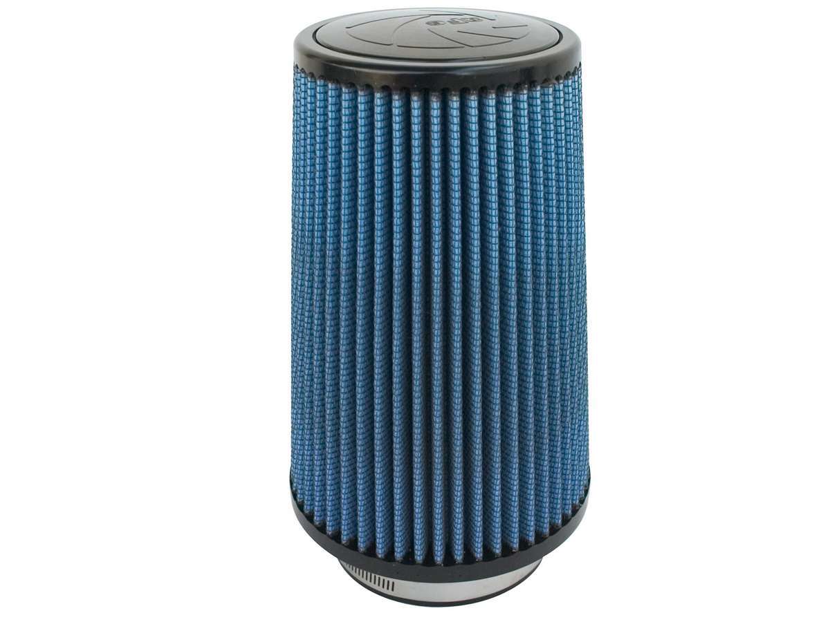 AFE Power Magnum FLOW Universal Air Filter with Pro 5R Media, Clamp-On, Conical, 6-Inch Base Diameter, 4.75-Inch Top Diameter, 9-Inch Tall, Reusable Cotton, Blue