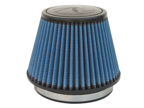AFE Power AFE24-55505 Magnum FLOW Pro 5R Air Filter Clamp-On Conical Design 5 Inch Tall Blue Reusable Cotton