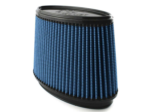 AFE Power Magnum FLOW Pro 5R Air Filter Element, Clamp-On, Conical, 8.25 Inch Base, 7 Inch Top, 5.5 Inch Height, Reusable Cotton, Blue