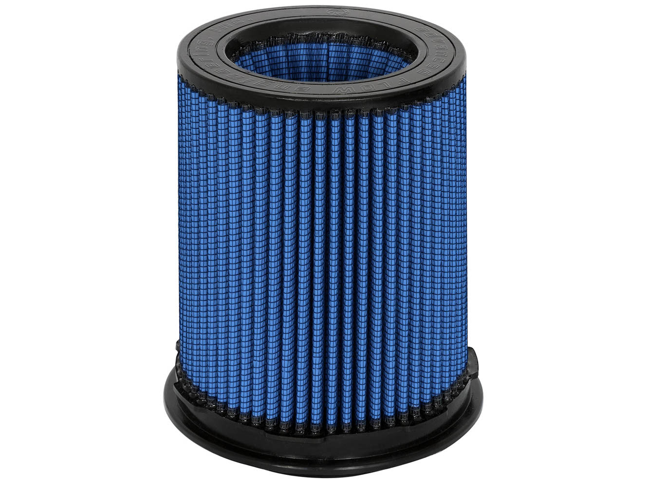 AFE Power 24-91108 Magnum FLOW Pro 5R Air Filter with Clamp-On Conical Design, 6 Inch Base, 5.5 Inch Top, 4 Inch Flange, 7.5 Inch Height, Reusable Cotton, Blue