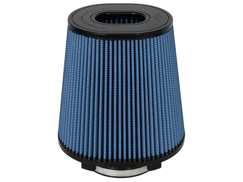 AFE Power Magnum FLOW Pro 5R Clamp-On Air Filter 9 Inch Length, 7.5 Inch Base Width, 6.75 Inch Top Width, 5 Inch Flange, Blue Cotton Reusable Element