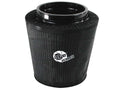 AFE Power Magnum Shield Pre-Filter Black 9 Inch Base Diameter Conical Polyester Air Filter Wrap