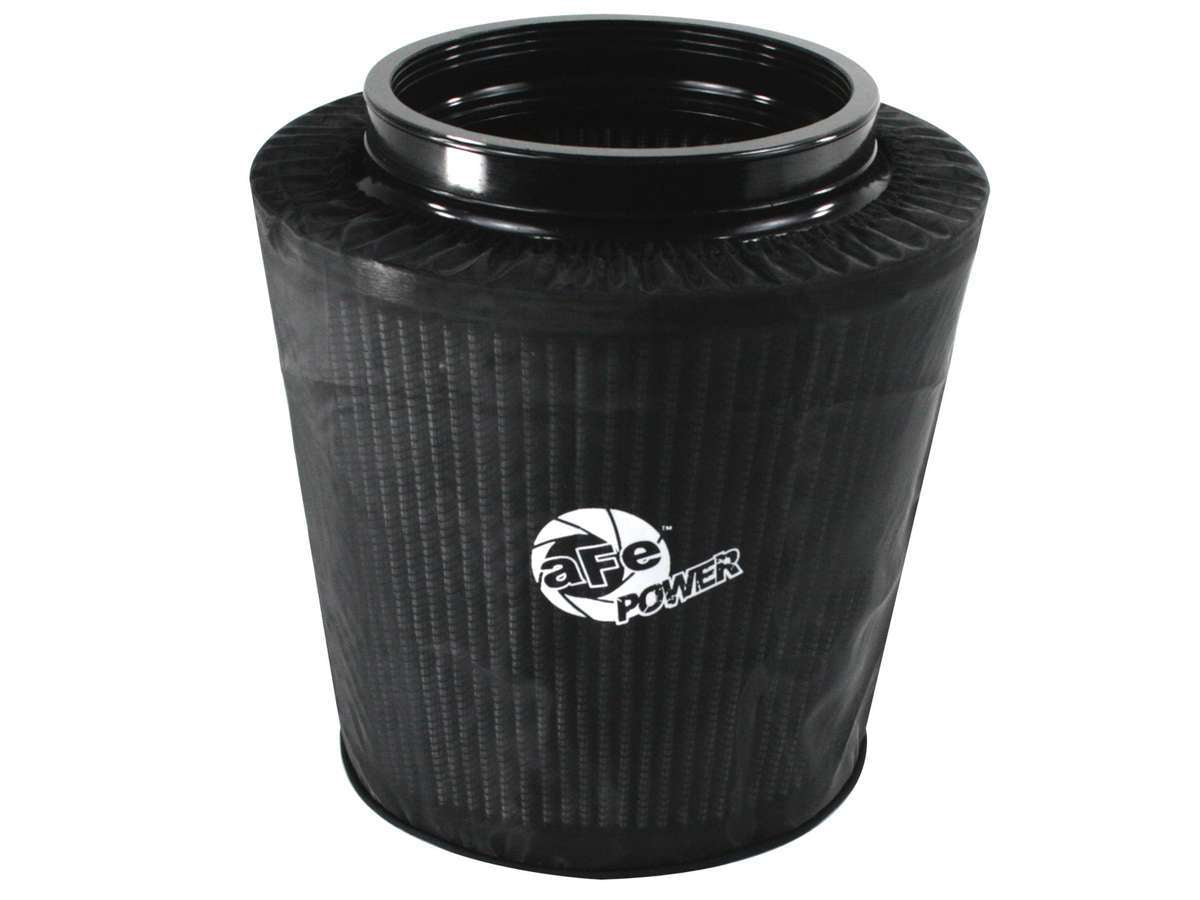AFE Power Magnum Shield Pre-Filter Black 9 Inch Base Diameter Conical Polyester Air Filter Wrap