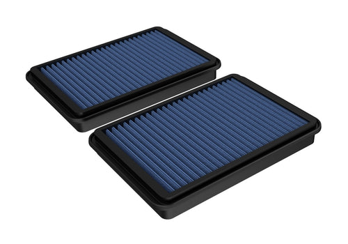 AFE Power 30-10401RM Magnum FLOW Pro 5R Panel Air Filter for Ram Fullsize Trucks 2021-2024, Reusable Cotton, Blue, Pair