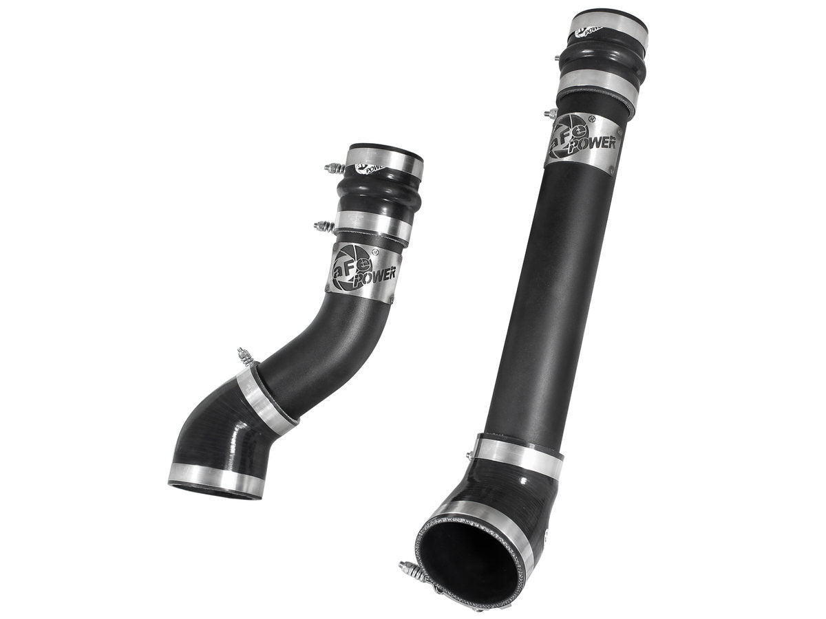 AFE Power BladeRunner Intercooler Pipe for Dodge Cummins 1994-2002 with Aluminum Construction and Black Powder Coating
