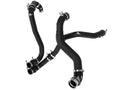 AFE Power BladeRunner Intercooler Pipe for Ford EcoBoost V6, Aluminum with Black Powder Coat, Turbocharger to Intercooler