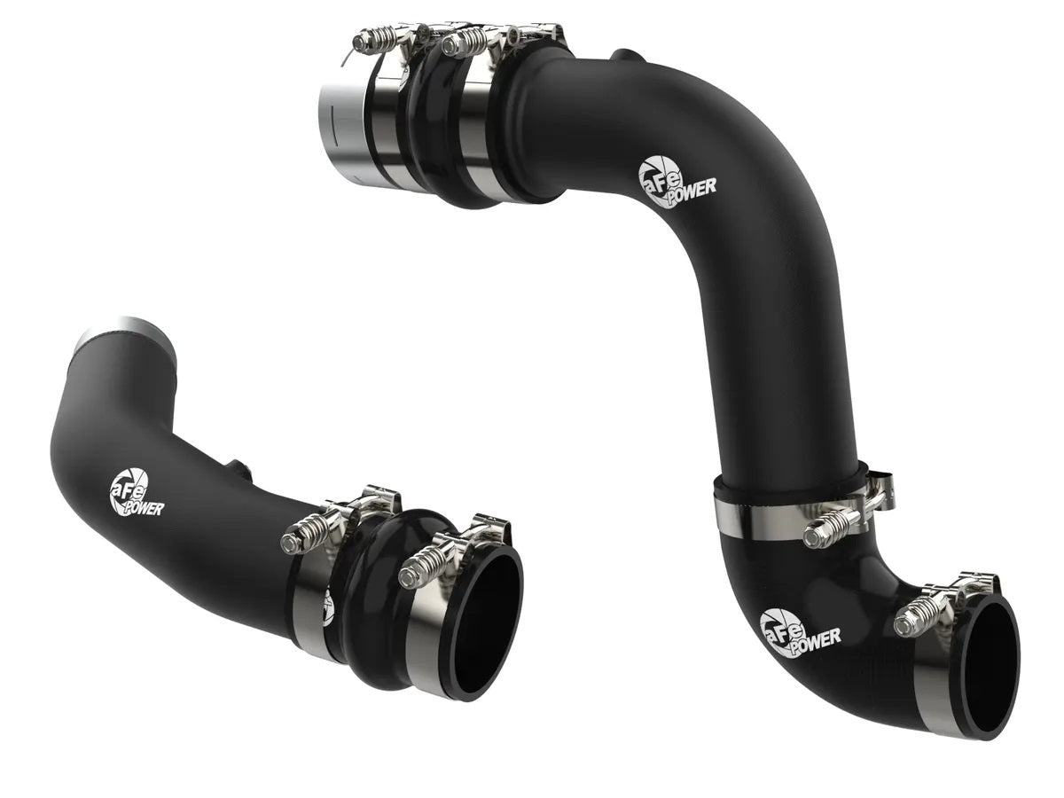 AFE Power 46-20734-B BladeRunner Aluminum Intercooler Charge Pipe Kit for Ford Powerstroke 2023-24