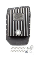 AFE Power Transmission Pan for Ford 6R80 Trans with Deep Sump and Finned Aluminum Finish