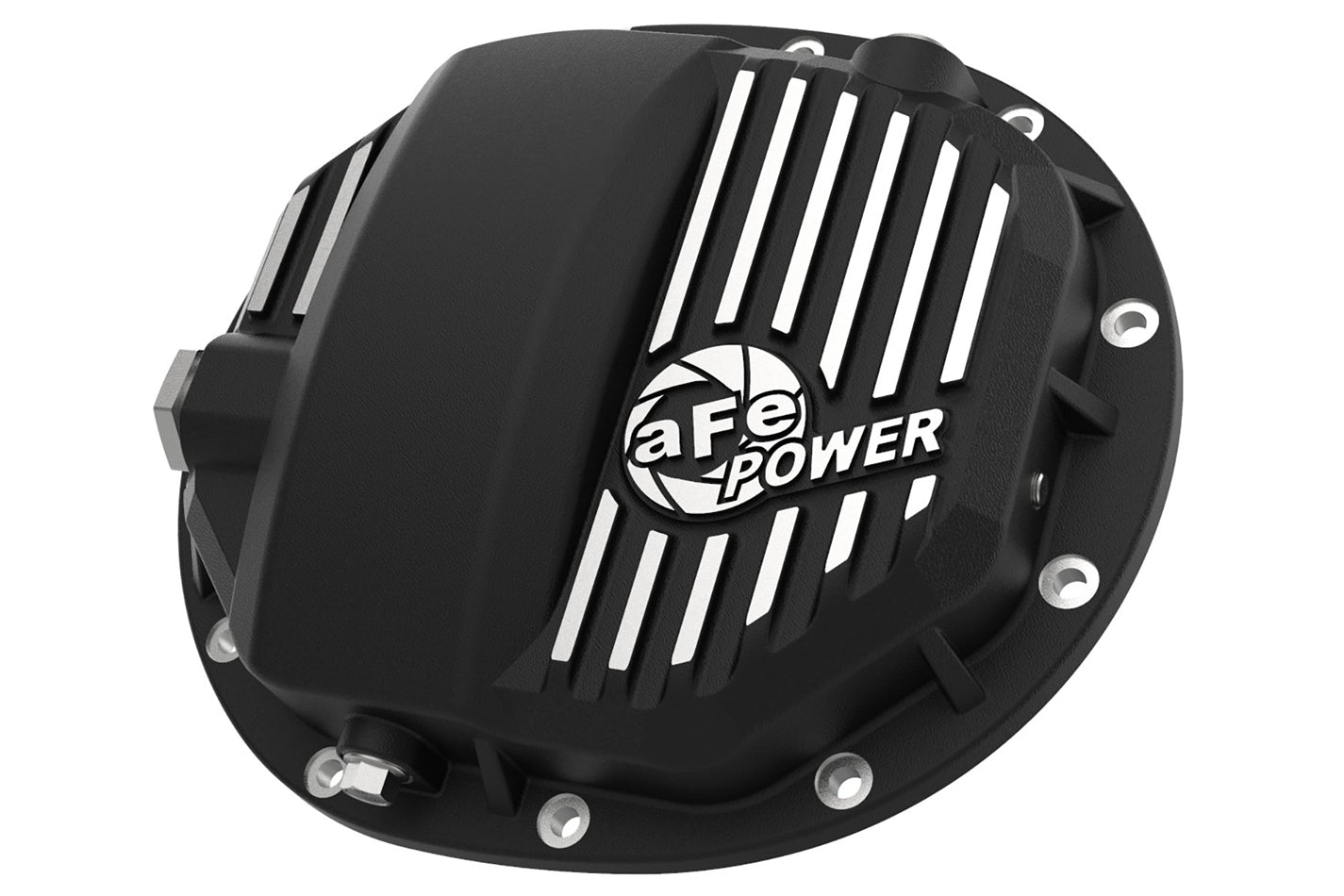 AFE Power 46-71120B Pro Series Aluminum Differential Cover for GM 12-Bolt Trucks, Black Powder Coat with Machined Fins