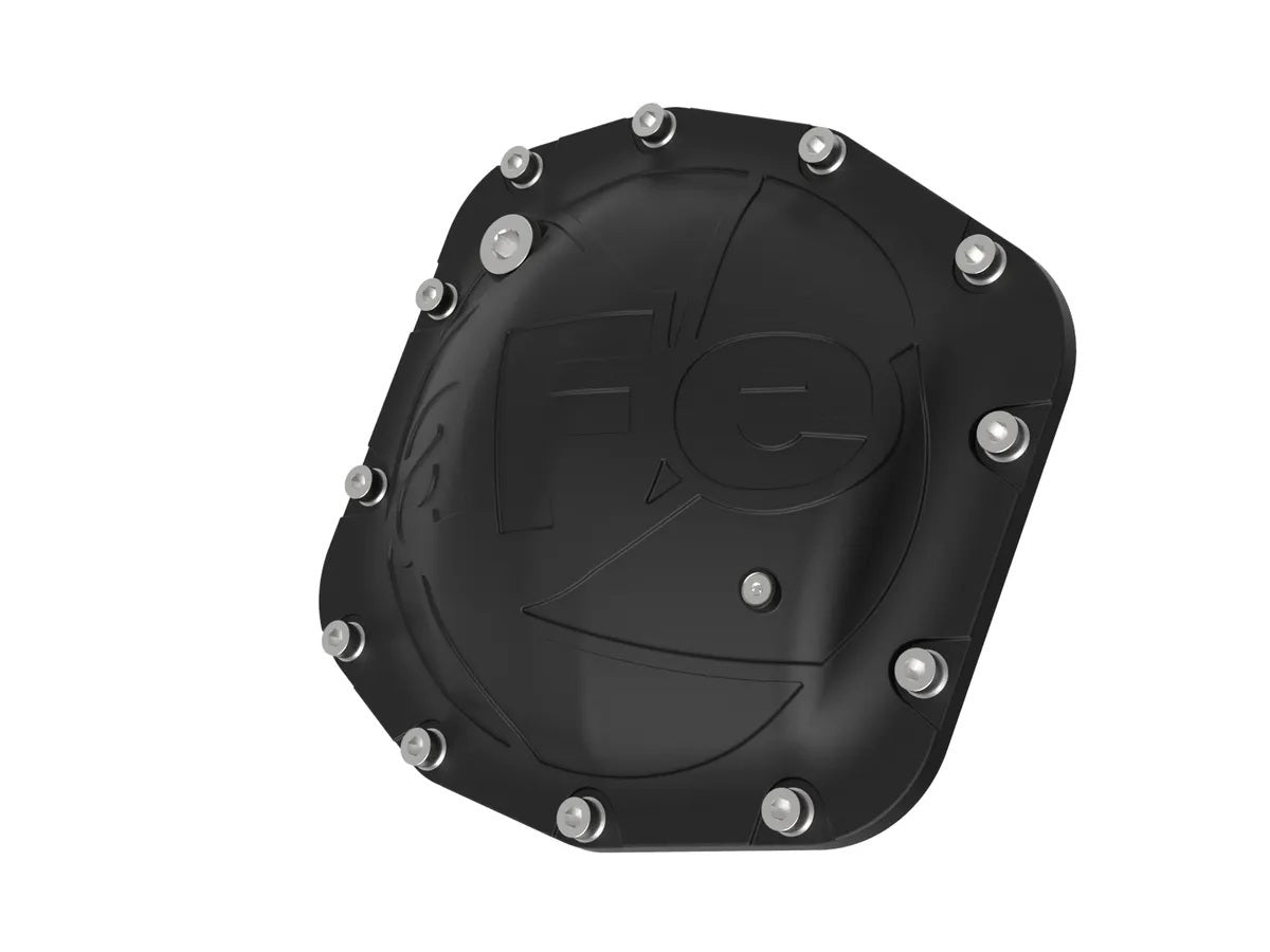 AFE Power 46-71340B Pro Series Cast Iron Differential Cover for Dana M210 - Black Powder Coat for Jeep Gladiator JT 2020-2025 and Wrangler JL 2018-2025