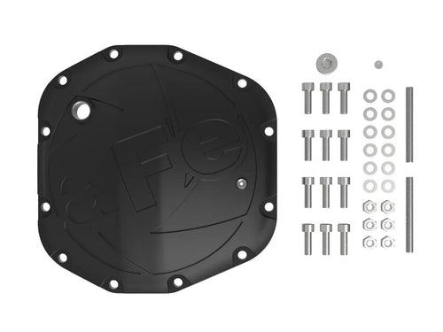 AFE Power AFE46-71350B Pro Series Differential Cover for Dana M220 Axle, Cast Iron, Black Powder Coat, Jeep Gladiator JT 2020-2025 and Wrangler JL 2018-2025