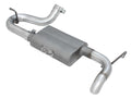 AFE Power Scorpion 49-08046 Aluminum Axle-Back Exhaust System for Jeep Wrangler JK 2007-2018, 2.5-Inch Diameter, Single Rear Exit with Turn Down Tip