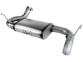AFE Power Mach Force-Xp 49-46219 Stainless Steel Axle-Back Exhaust System with 2.5 Inch Diameter and Hi-Tuck Tip for Jeep Wrangler JK 2007-2018