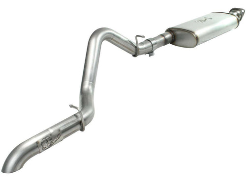 AFE Power Mach Force-Xp 49-46229 2.5 Inch Stainless Steel Cat-Back Exhaust System for Jeep Wrangler 2004-2006