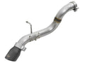 AFE Power AFE49-48070-1B Mach Force-Xp Axle-Back Exhaust System for Jeep Wrangler JL 2018-2025 with 2.5 Inch Diameter and Black Tip