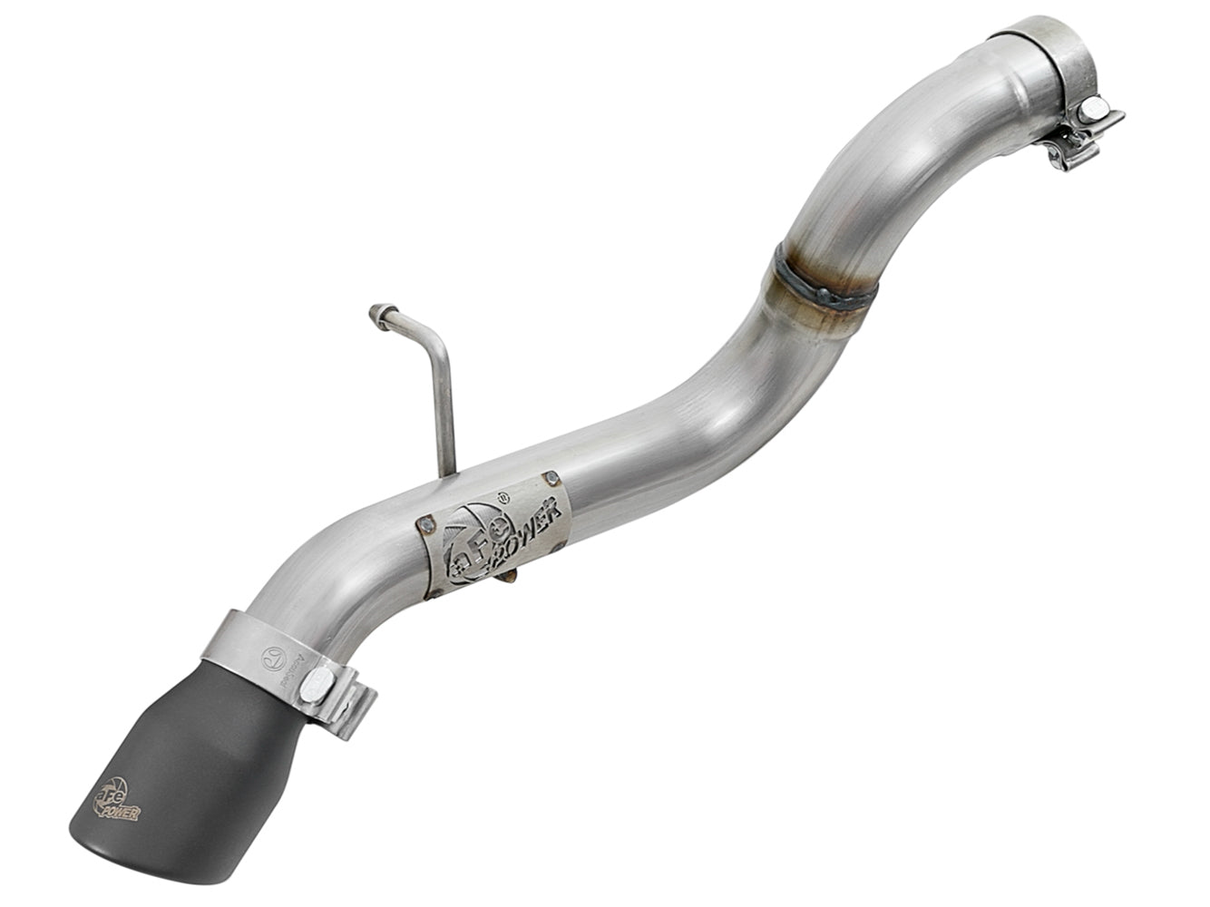 AFE Power AFE49-48070-1B Mach Force-Xp Axle-Back Exhaust System for Jeep Wrangler JL 2018-2025 with 2.5 Inch Diameter and Black Tip