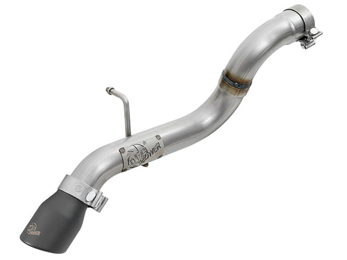 AFE Power AFE49-48070-1B Mach Force-Xp Axle-Back Exhaust System for Jeep Wrangler JL 2018-2025 with 2.5 Inch Diameter and Black Tip