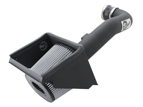 AFE Power Magnum FORCE Stage 2 Cold Air Intake System for GM LS-Series Engines with Reusable Dry Filter and Aluminum Finish